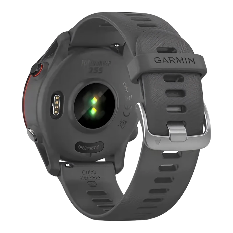 Garmin Forerunner 255 с темно-серым ремешком
