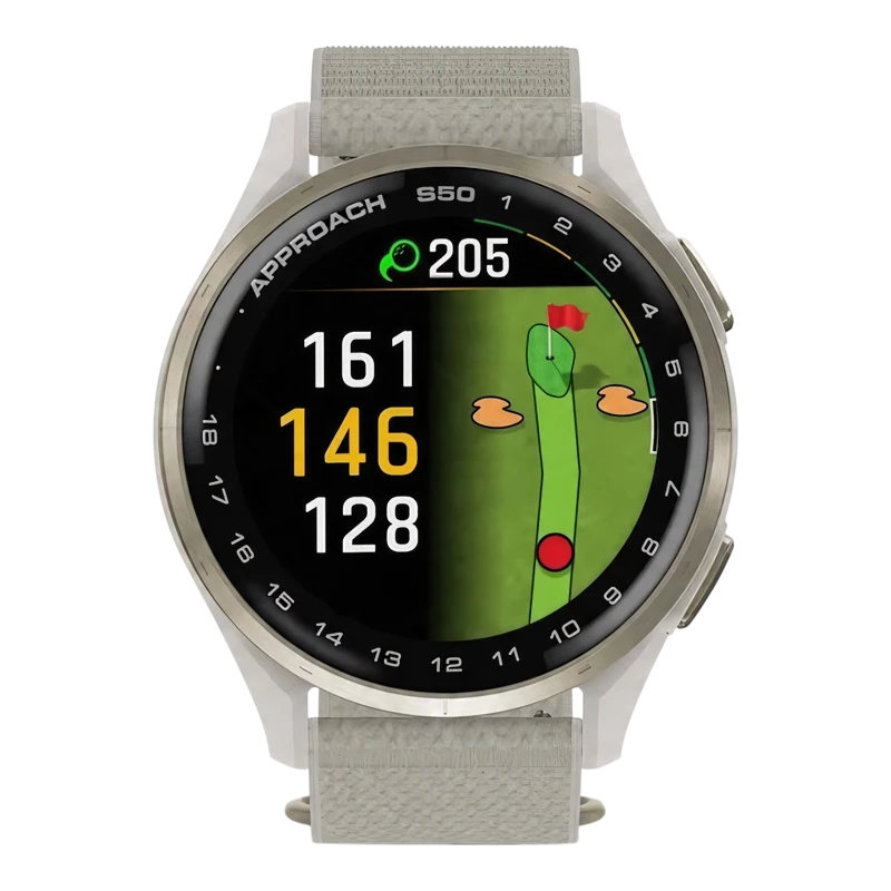 Garmin Approach S50 Creme Gold