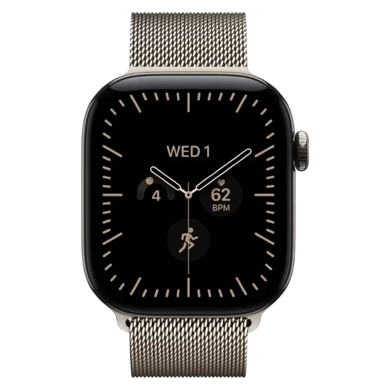 Apple Watch S12 Titanium Case 46mm Natural