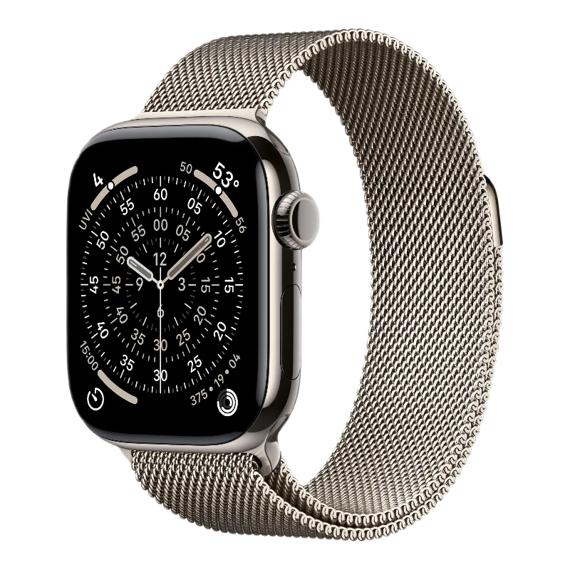 Apple Watch S11 Titanium case 42mm Natural