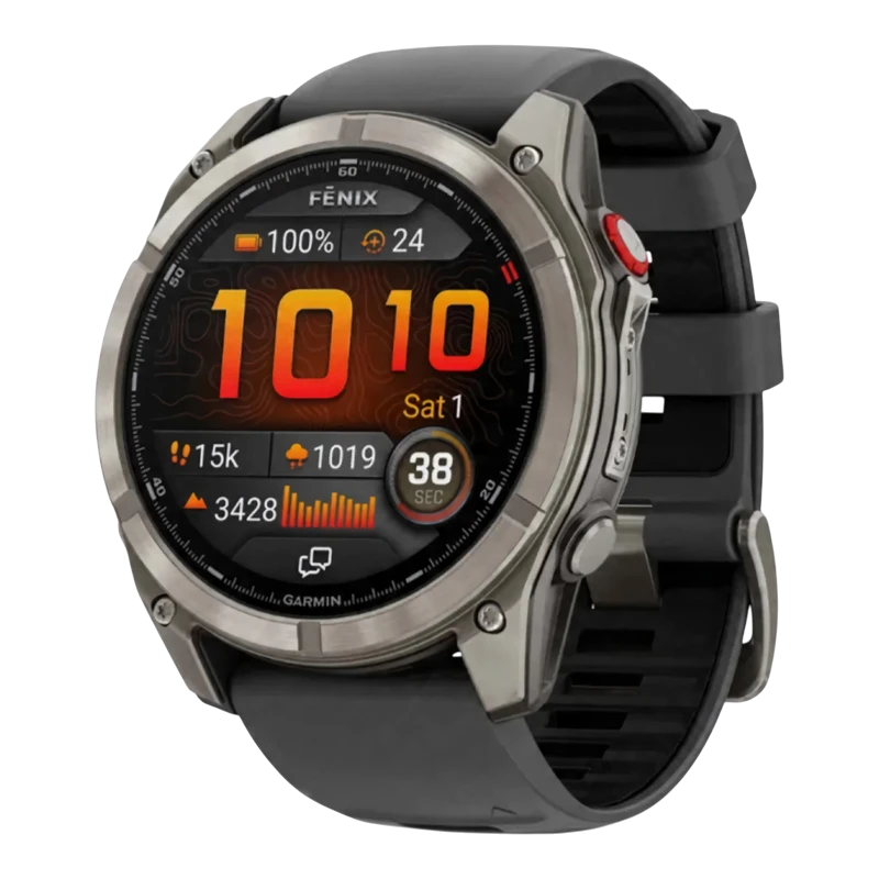 Garmin Fenix 8 PRO 51 мм Titanium with Graphite