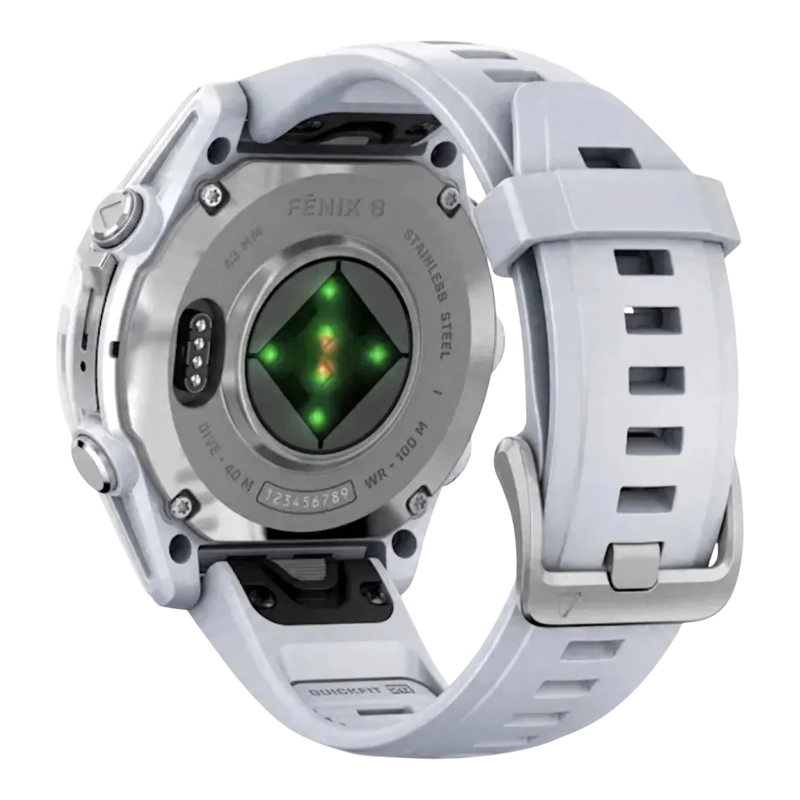 Garmin Fenix 8 43 мм AMOLED Silver