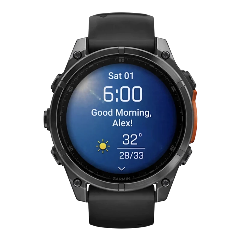 Garmin Fenix 8 47 мм AMOLED Slate Gray