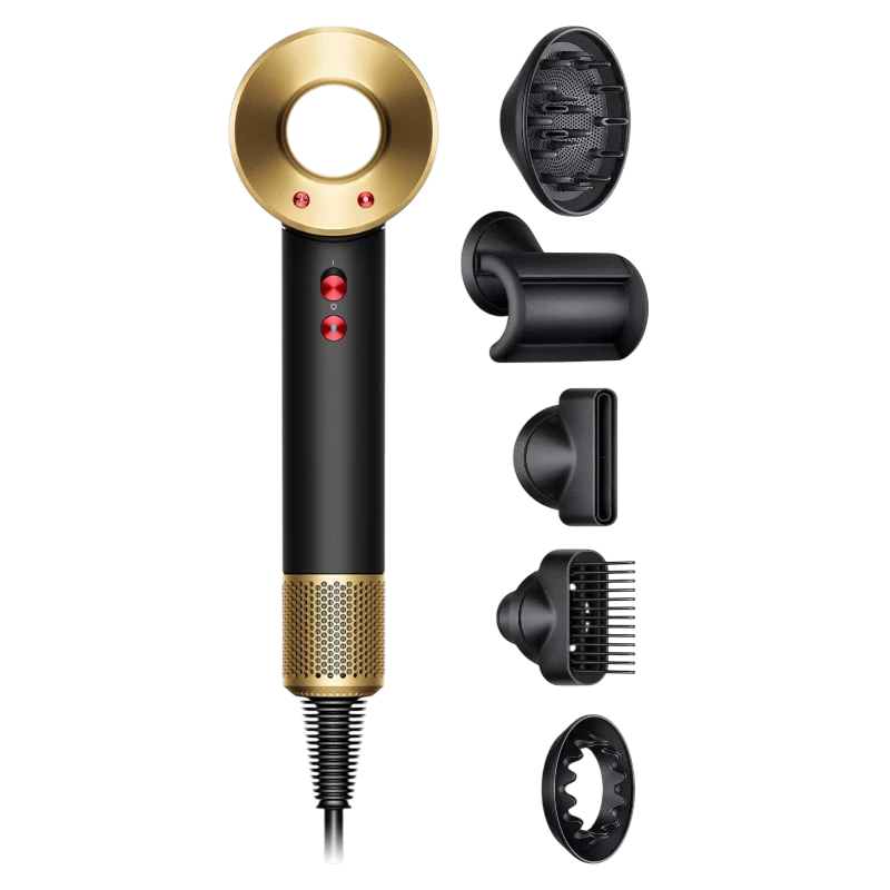 Dyson Supersonic HD07 Onyx Black/Gold