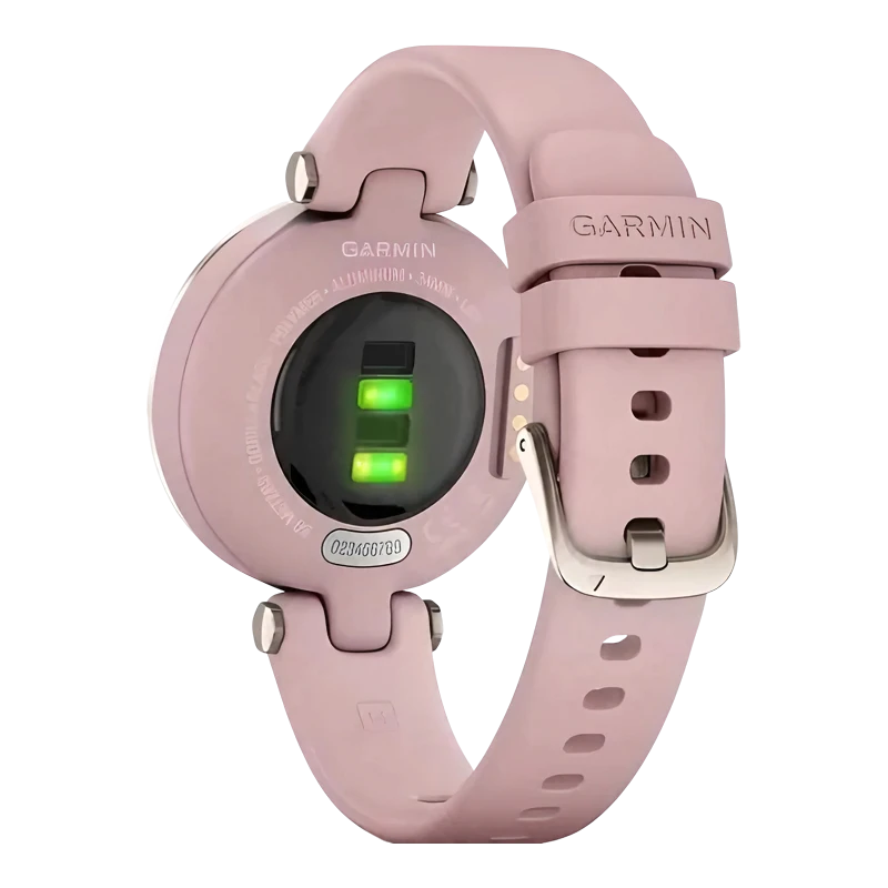 Garmin Lily Sport Cream Gold, Dust Rose band