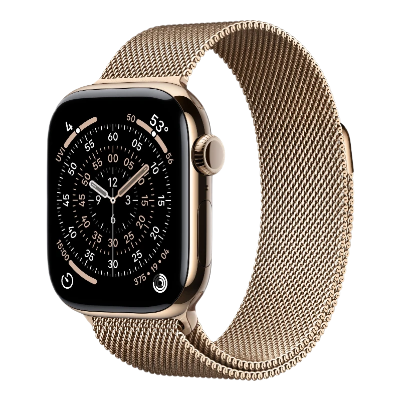 Apple Watch S11 Titanium case 42mm Gold
