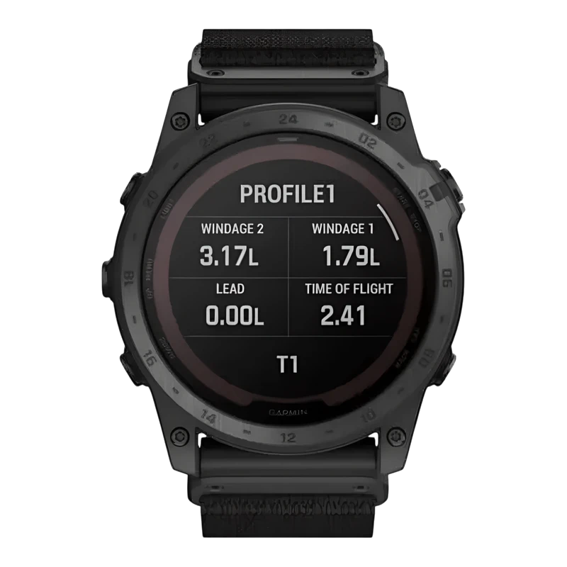 Garmin Tactix 7 Pro Ballistics Edition с черным нейлоновым ремешком