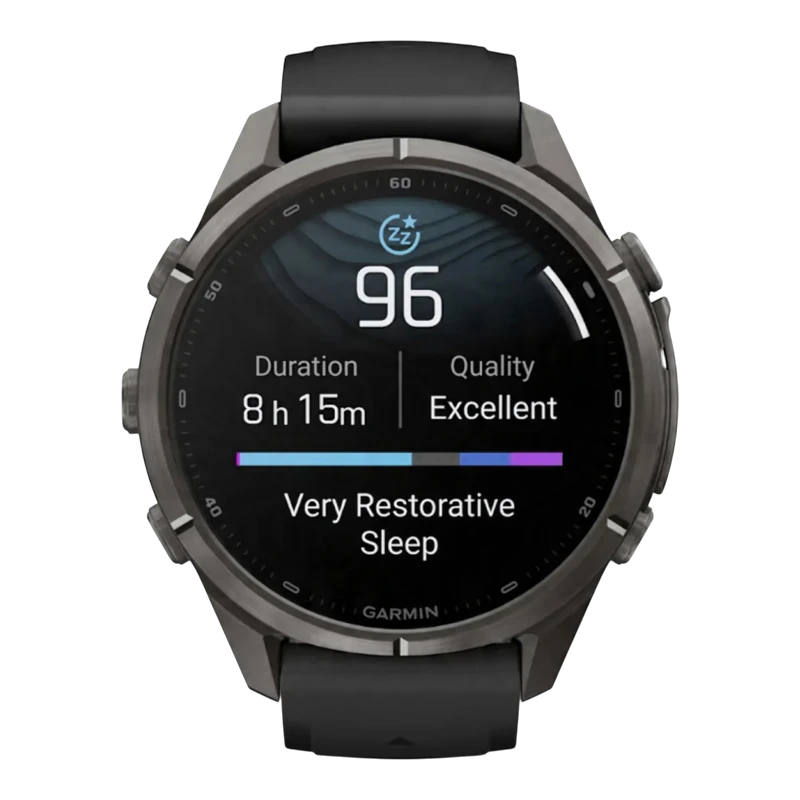 Garmin Fenix 9 PRO 43 мм AMOLED, Sapphire Carbon Gray