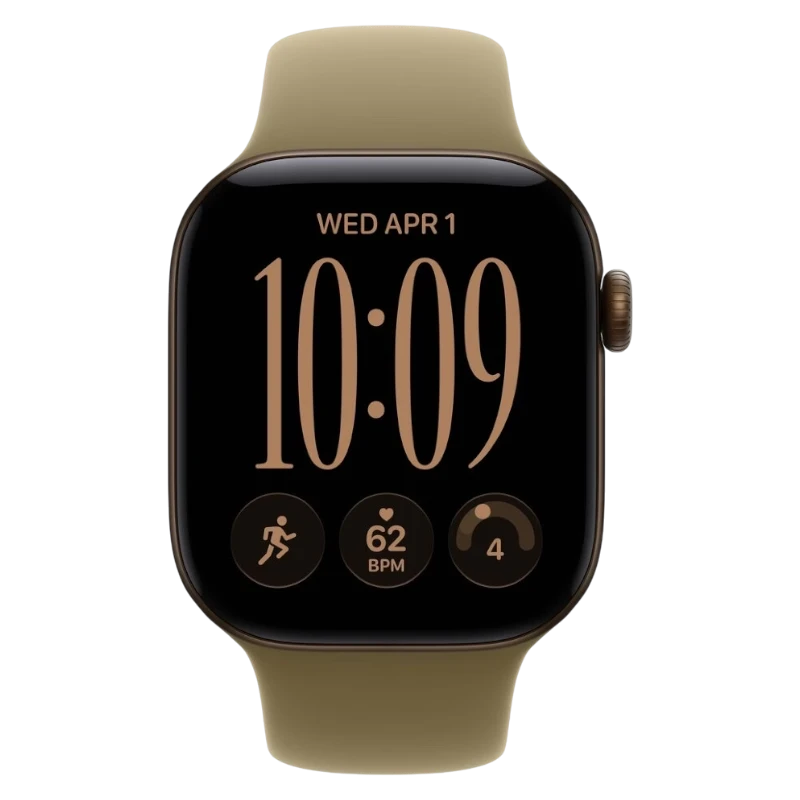 Apple Watch S12 Aluminum Case 42mm Dark Bronze
