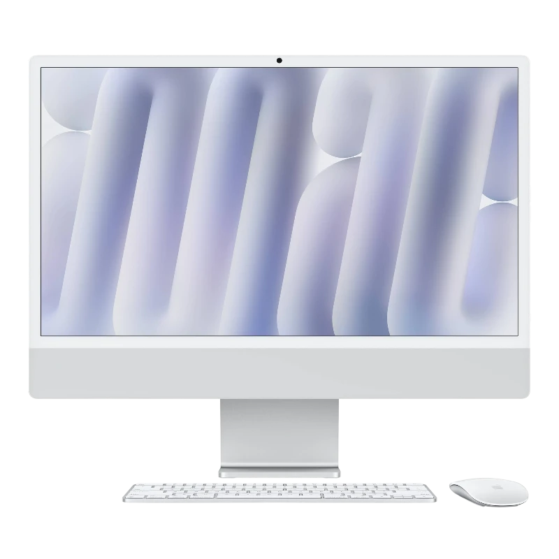 iMac 4.5K 24 M4 GPU 10-Core 16/1024GB Silver
