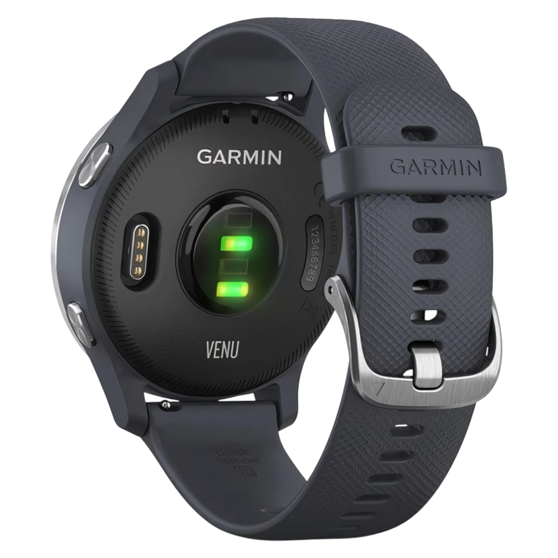 Garmin Venu синий гранит с серебристым безелем