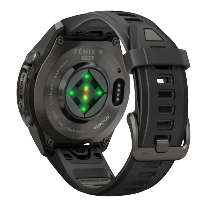Garmin Fenix 9 PRO 43 мм AMOLED, Sapphire Carbon Gray